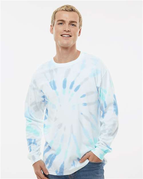 Glacier Tie-Dyed Long Sleeve T-Shirt - 2000
