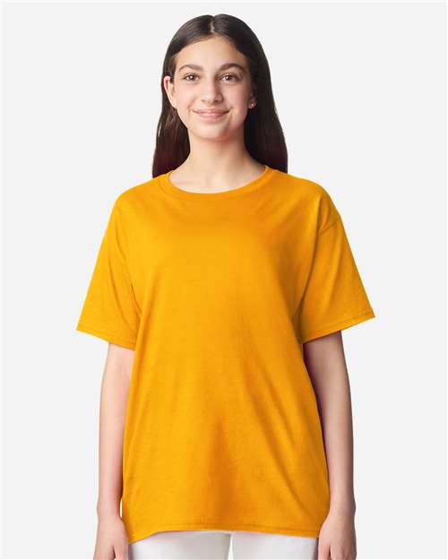 Gold Light Cotton Youth T-Shirt - 3000B
