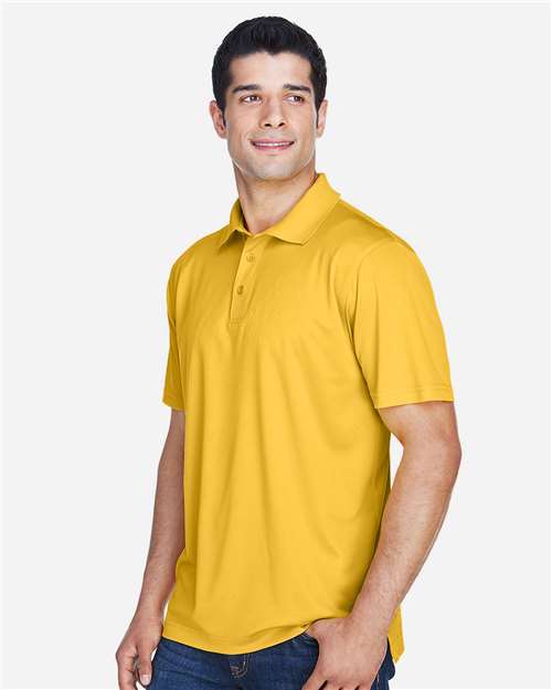 Gold Men's Polyester Jersey Polo - M315