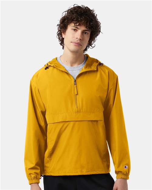 Gold Packable Anorak Jacket - CO200