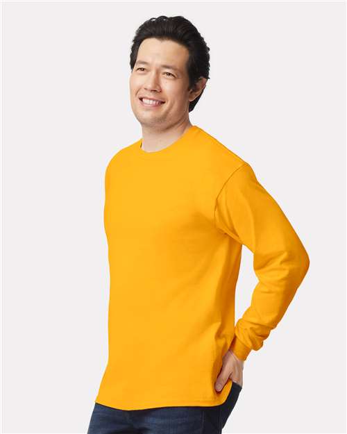 Gold Ultra Cotton® Long Sleeve T-Shirt - 2400