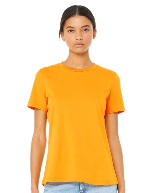Gold Women’s Relaxed Jersey Tee - 6400