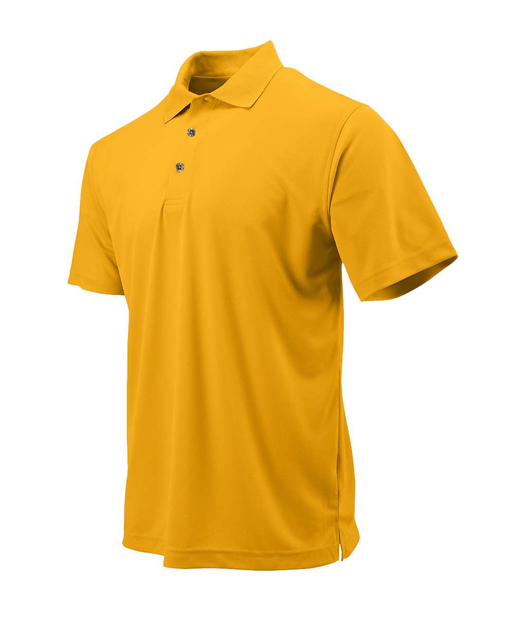Gold Youth Saratoga Performance Mini Mesh Polo - 108Y