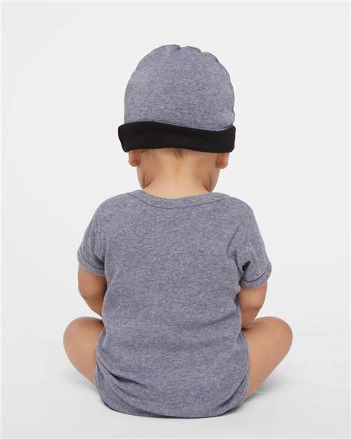 Granite Heather Infant Baby Rib Bodysuit - 4400