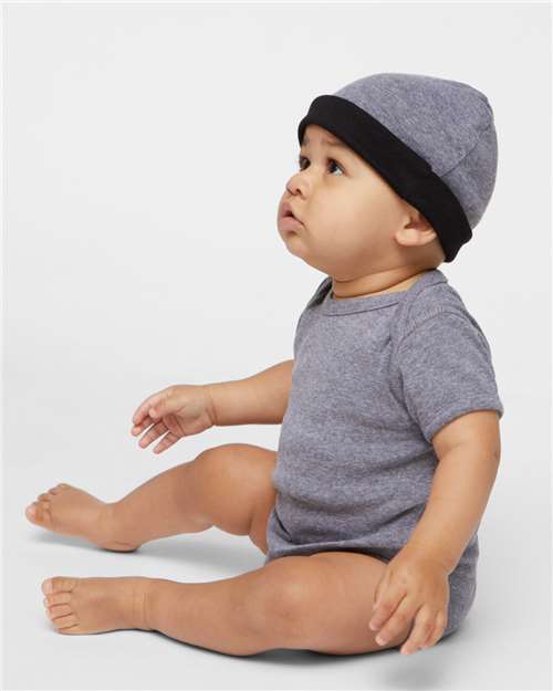 Granite Heather Infant Baby Rib Bodysuit - 4400