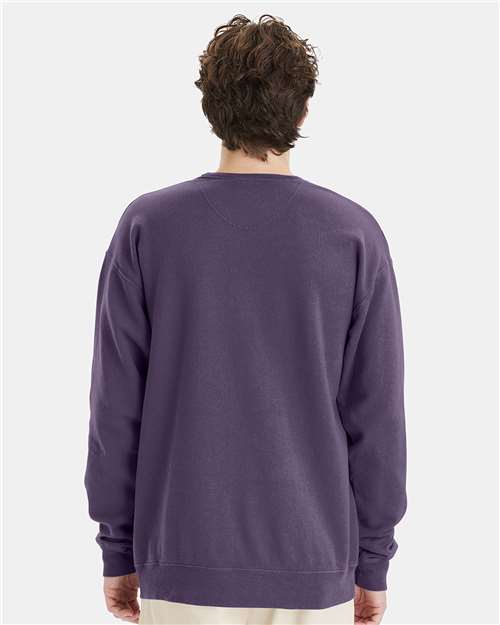 Grape Soda Garment-Dyed Crewneck Sweatshirt - GDH400