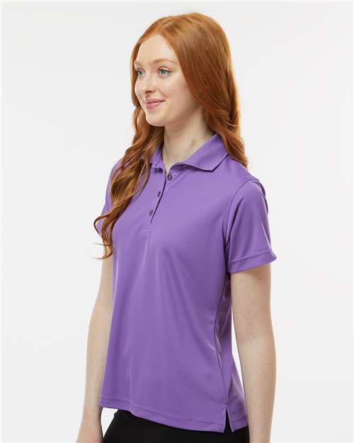 Grape Women's Saratoga Performance Mini Mesh Polo - 104