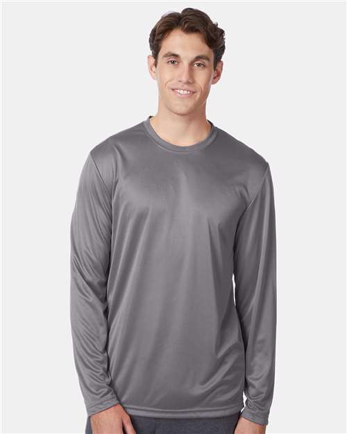 Graphite Cool DRI® Long Sleeve Performance T-Shirt - 482L