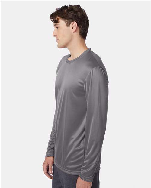 Graphite Cool DRI® Long Sleeve Performance T-Shirt - 482L