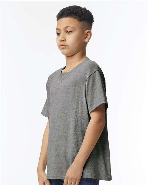 Graphite Heather Softstyle® Youth T-Shirt - 64000B