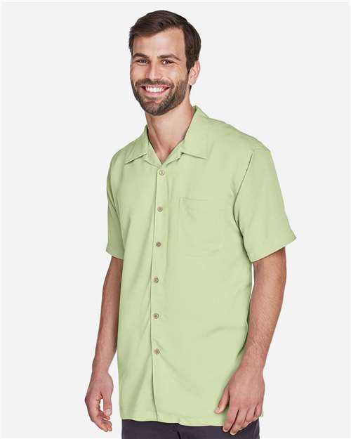 Green Mist Men's Bahama Cord Camp Shirt - M570