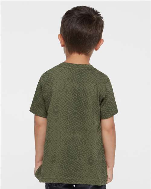 Green Reptile Toddler Fine Jersey Tee - 3321
