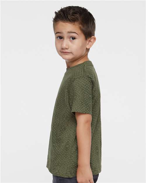 Green Reptile Toddler Fine Jersey Tee - 3321
