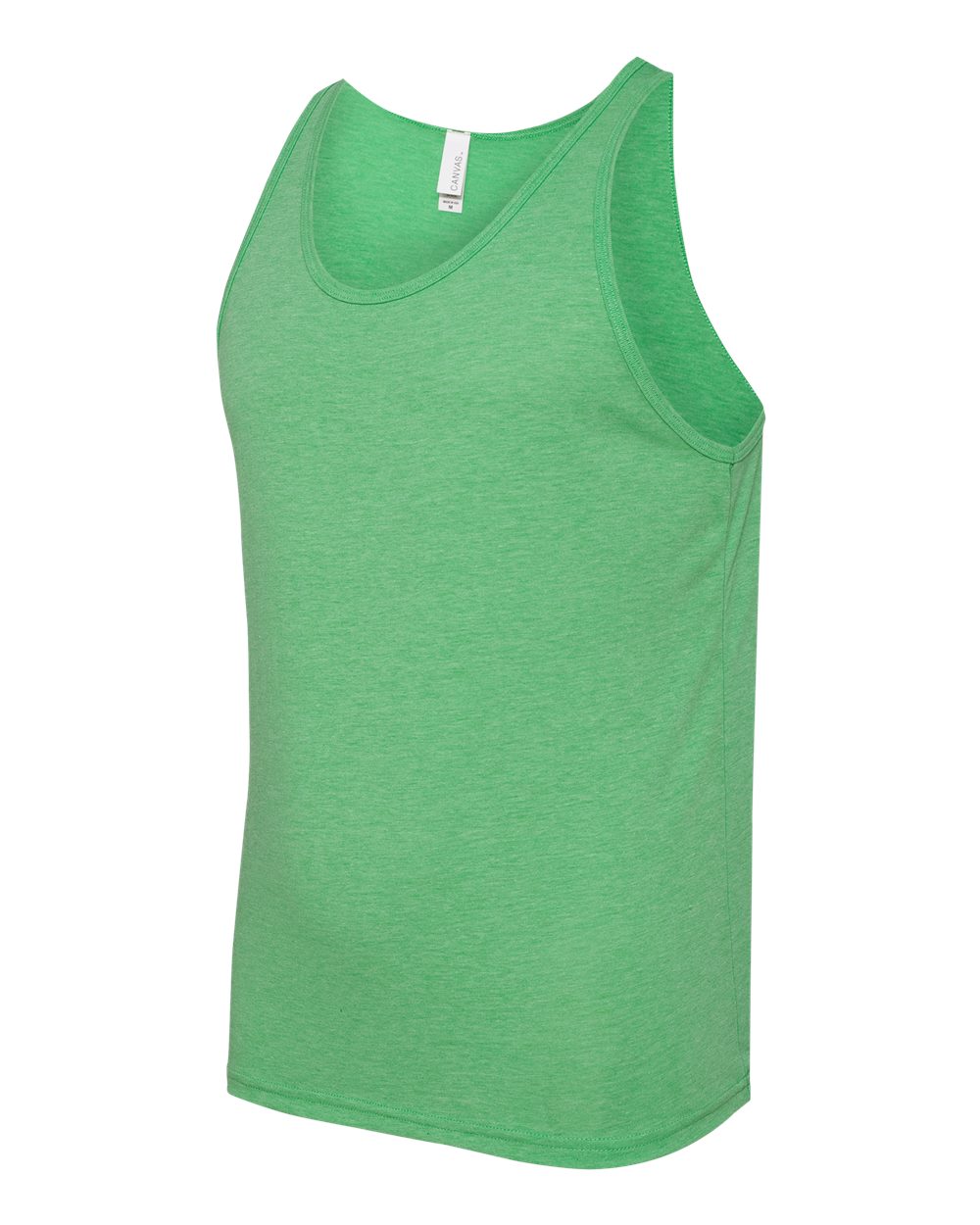 Green Triblend Jersey Tank - 3480