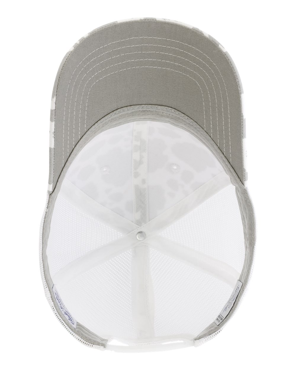 Grey Cow/ White Women's Modern Trucker Cap - CHARLIE
