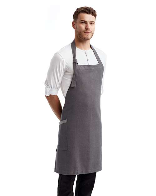 Grey Denim ‘Regenerate’ Recycled Bib Apron - RP122
