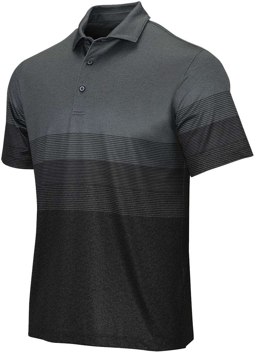 Grey Heather Belmont Sublimated Heathered Polo - 153