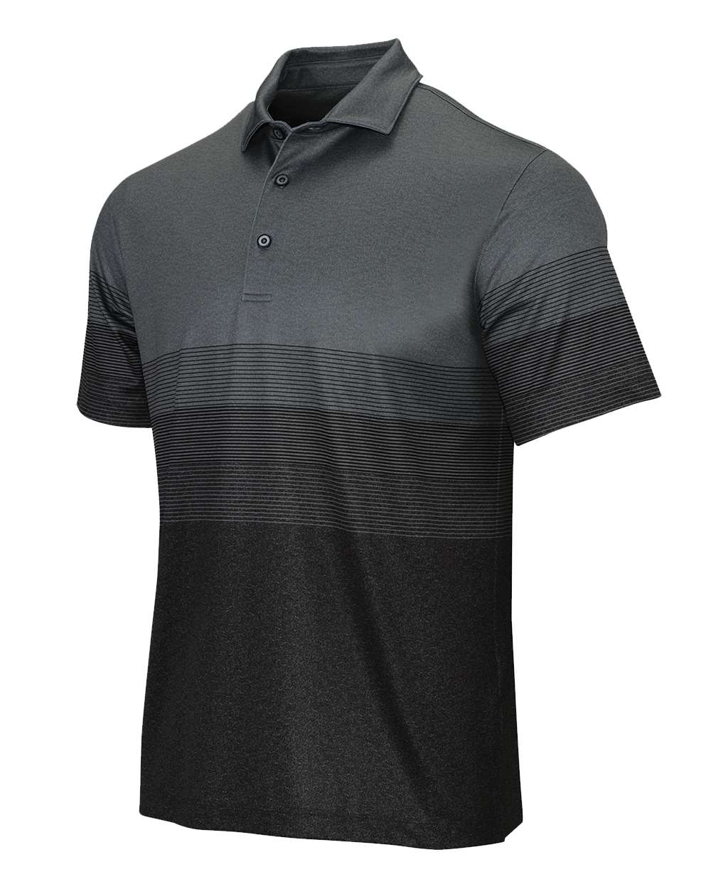 Grey Heather Belmont Sublimated Heathered Polo - 153