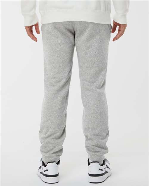 Grey Heather Fleece Joggers - A436