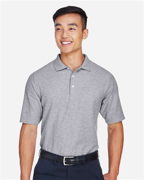 Grey Heather Men's DRYTEC20™ Performance Polo - DG150