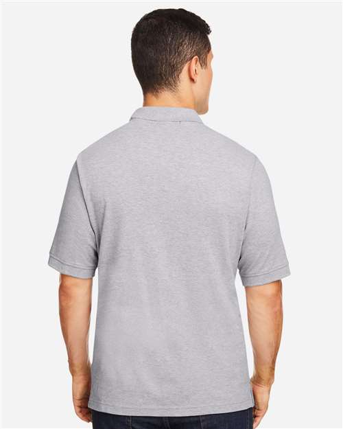 Grey Heather Men's Pique Polo - M200