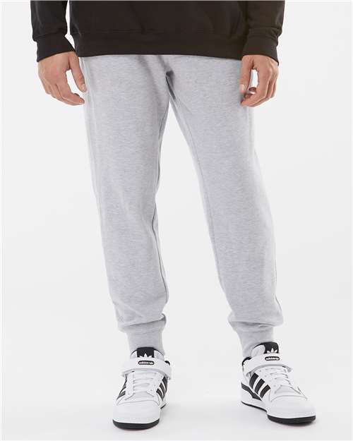 Grey Heather Midweight Fleece Pants - IND20PNT