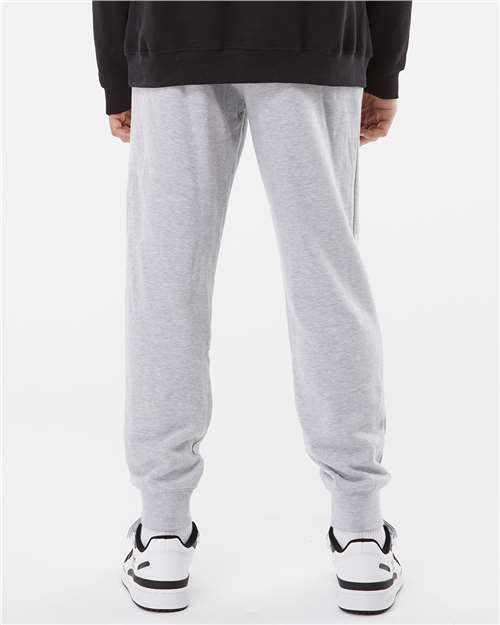 Grey Heather Midweight Fleece Pants - IND20PNT