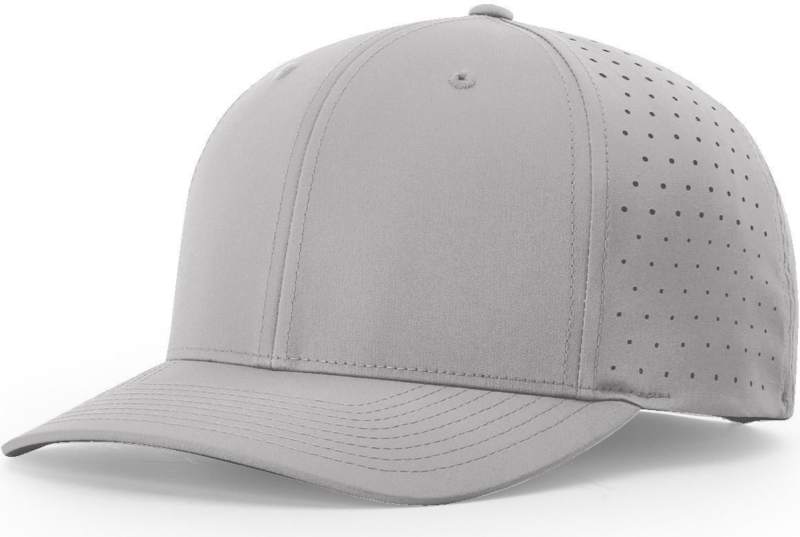 Grey Laser Perf R-Flex Snapback grouped