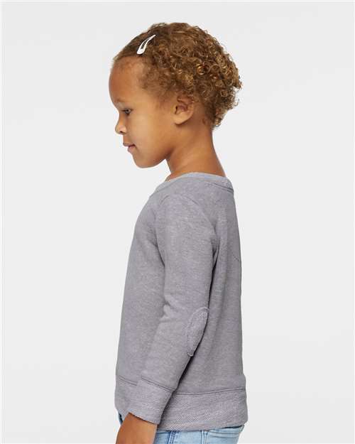 Grey Melange Toddler Harborside Mélange French Terry Crew - 3379
