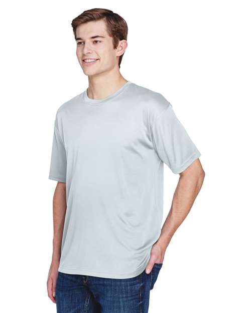 Grey Men's Cool & Dry Basic Performance T-Shirt - 8620