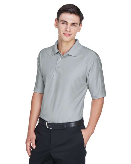 Grey Men's Cool & Dry Elite Performance Polo - 8415