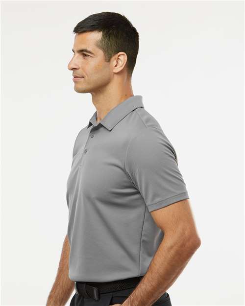 Grey Three Micro Pique Polo - A580