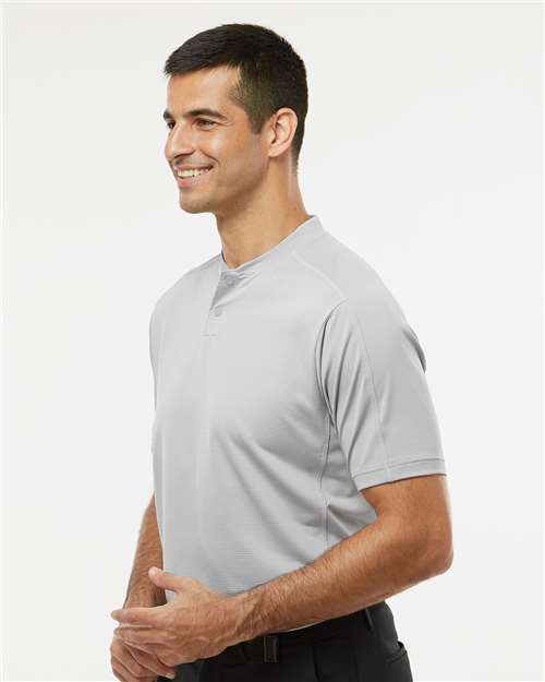 Grey Two Sport Collar Polo - A584