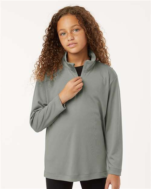 Greystone Pro-Lock Youth Performance Quarter-Zip Pullover - 41870Y