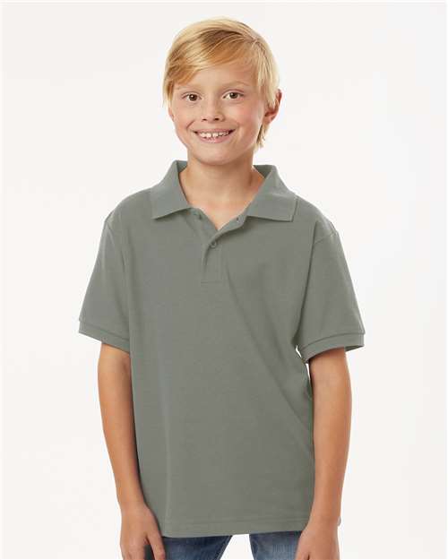 Greystone Youth Pique Polo - 62800Y