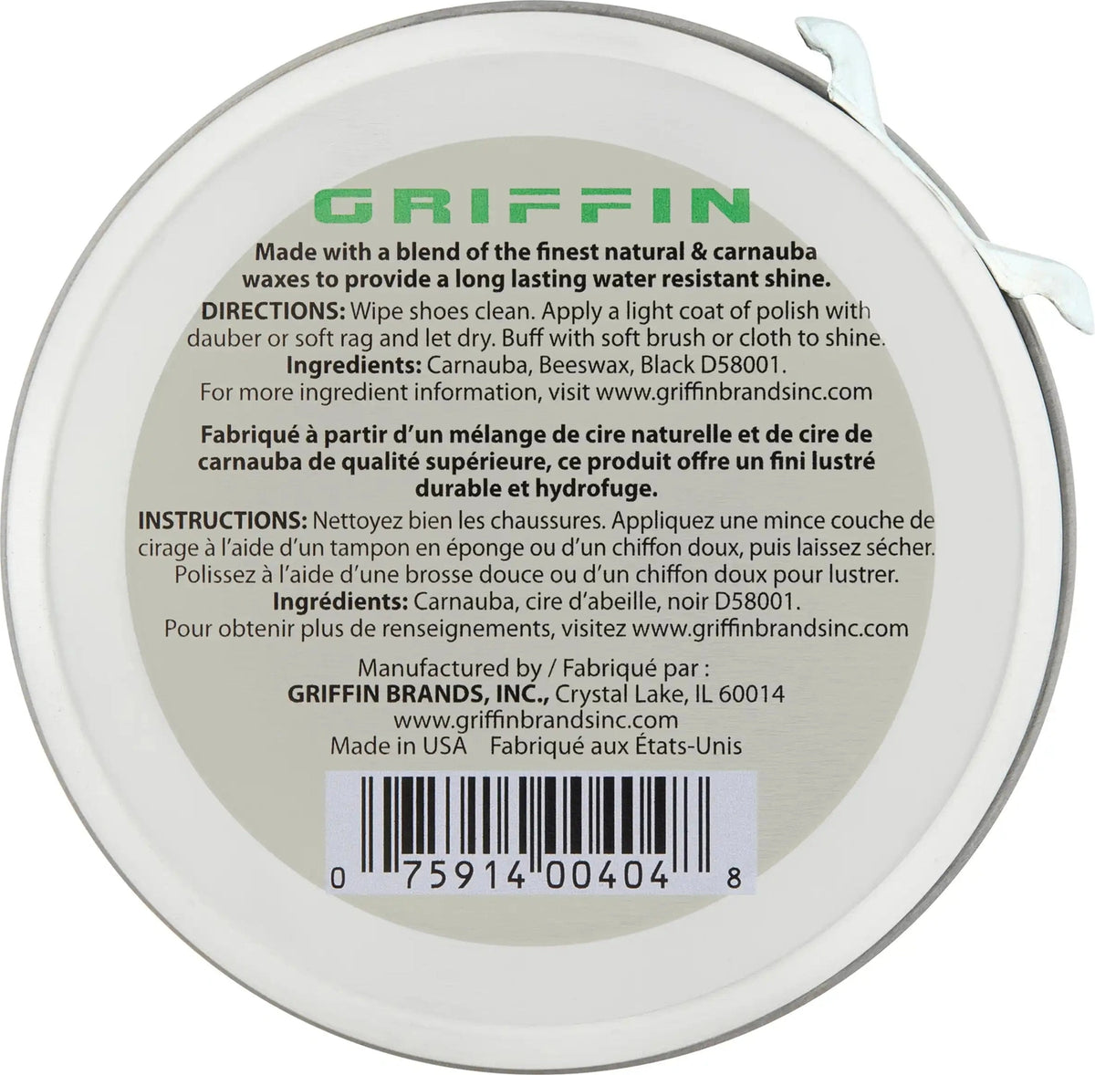 Griffin Military Shine Shoe Polish