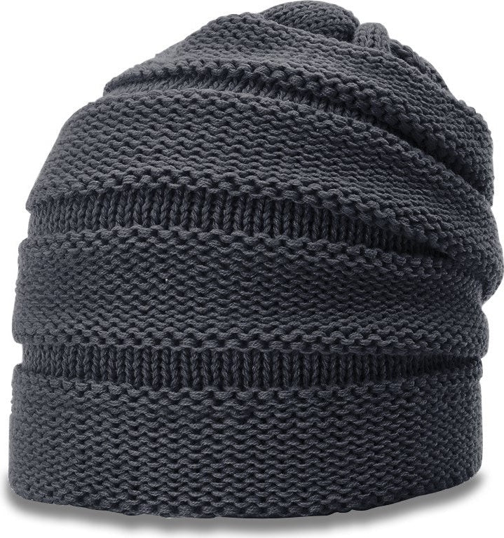 Gun Metal Scrunch Beanie