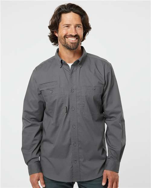 Gunmetal Craftsman Woven Shirt - 4450