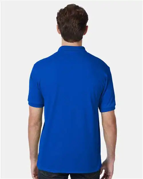 Hanes 054x Ecosmart® Jersey Polo - Deep Royal