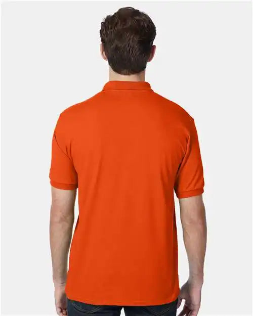 Hanes 054x Ecosmart® Jersey Polo - Orange