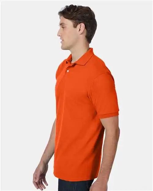 Hanes 054x Ecosmart® Jersey Polo - Orange