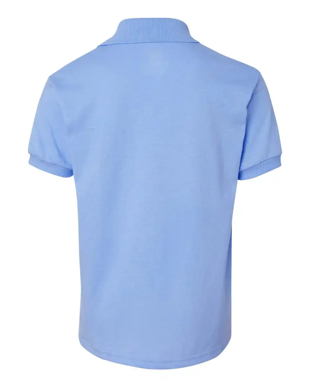 Hanes 054y Youth Ecosmart® Jersey Polo - Light Blue