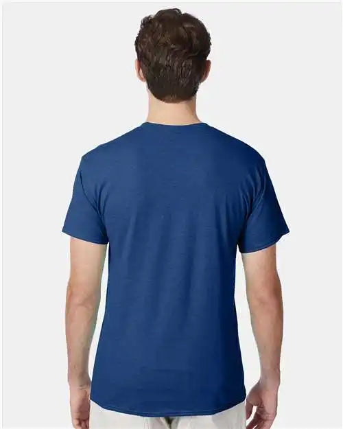Hanes 42tb Perfect-t Triblend T-shirt - Regal Navy Heather