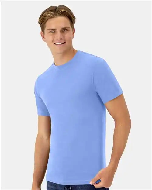 Hanes 4873 Cool Dri® Cotton Touch T-shirt - Carolina Blue