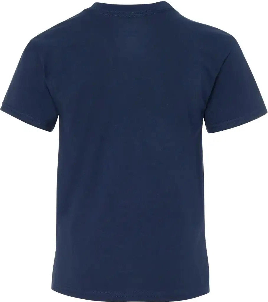 Hanes 498y Perfect-t Youth T-shirt - Navy