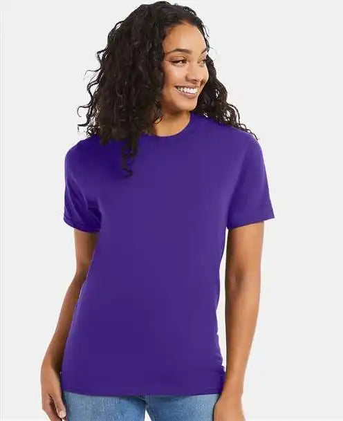 Hanes 5180 Beefy-t® T-shirt - Purple