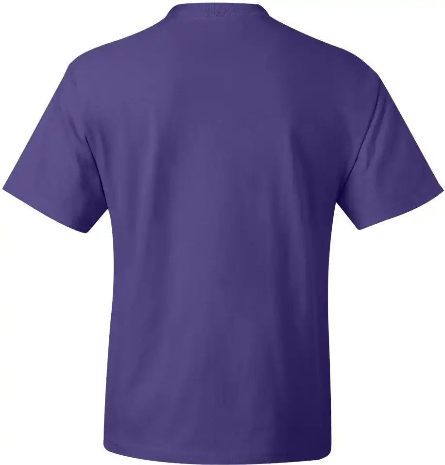 Hanes 5180 Beefy-t® T-shirt - Purple