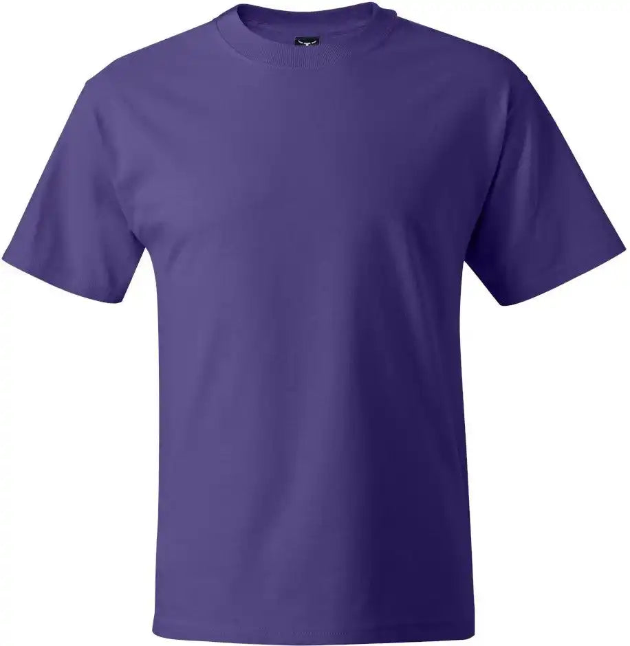 Hanes 5180 Beefy-t® T-shirt - Purple