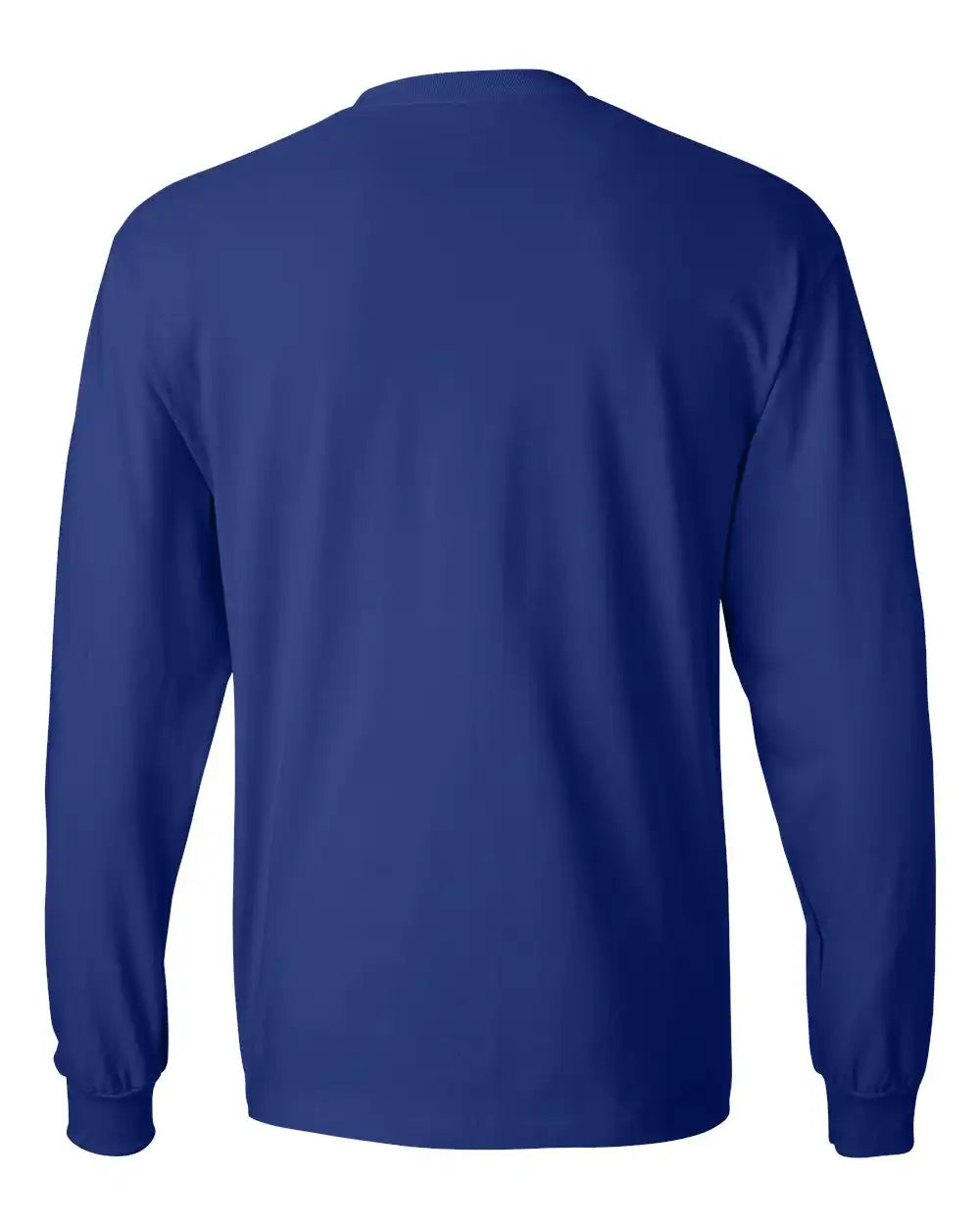 Hanes 5186 Beefy-t® Long Sleeve T-shirt - Deep Royal