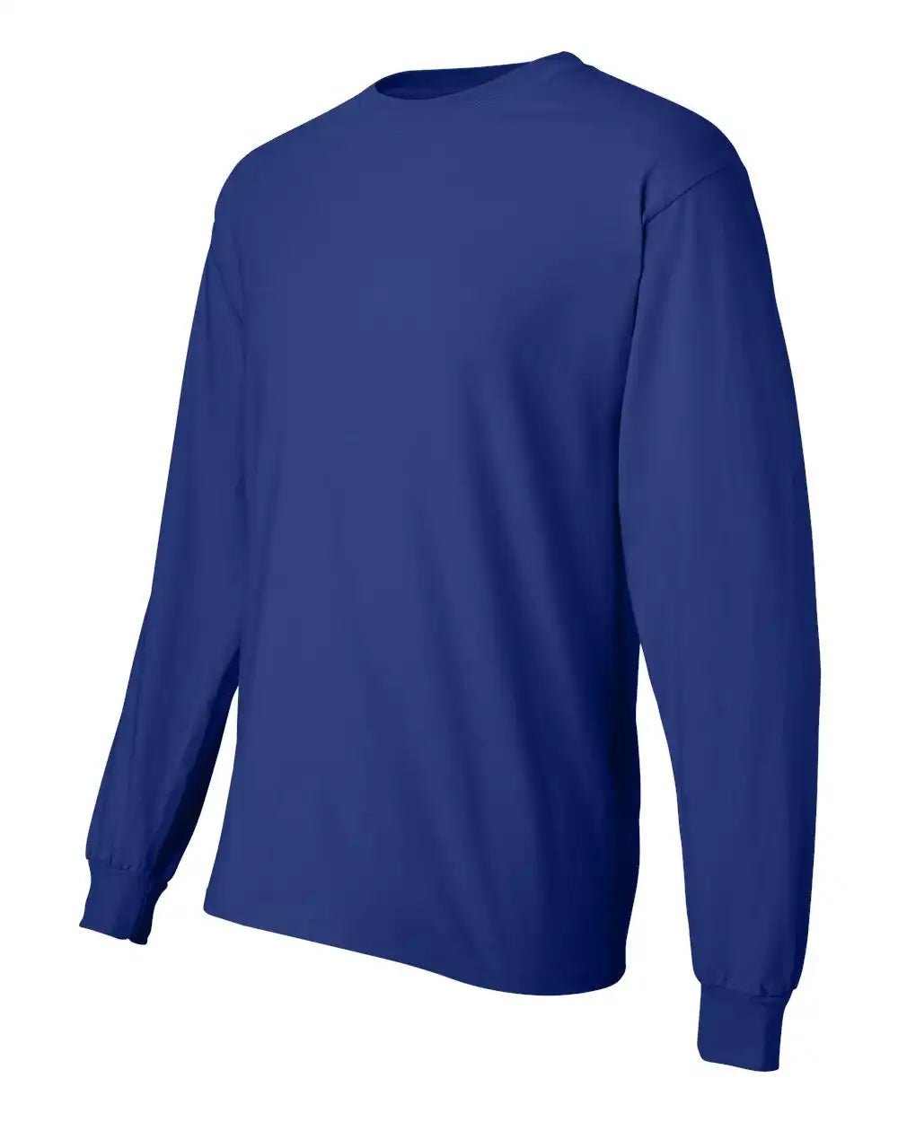 Hanes 5186 Beefy-t® Long Sleeve T-shirt - Deep Royal - s